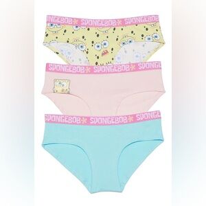 Spongebob Bikini 3 Pack Panties - Yellow/combo